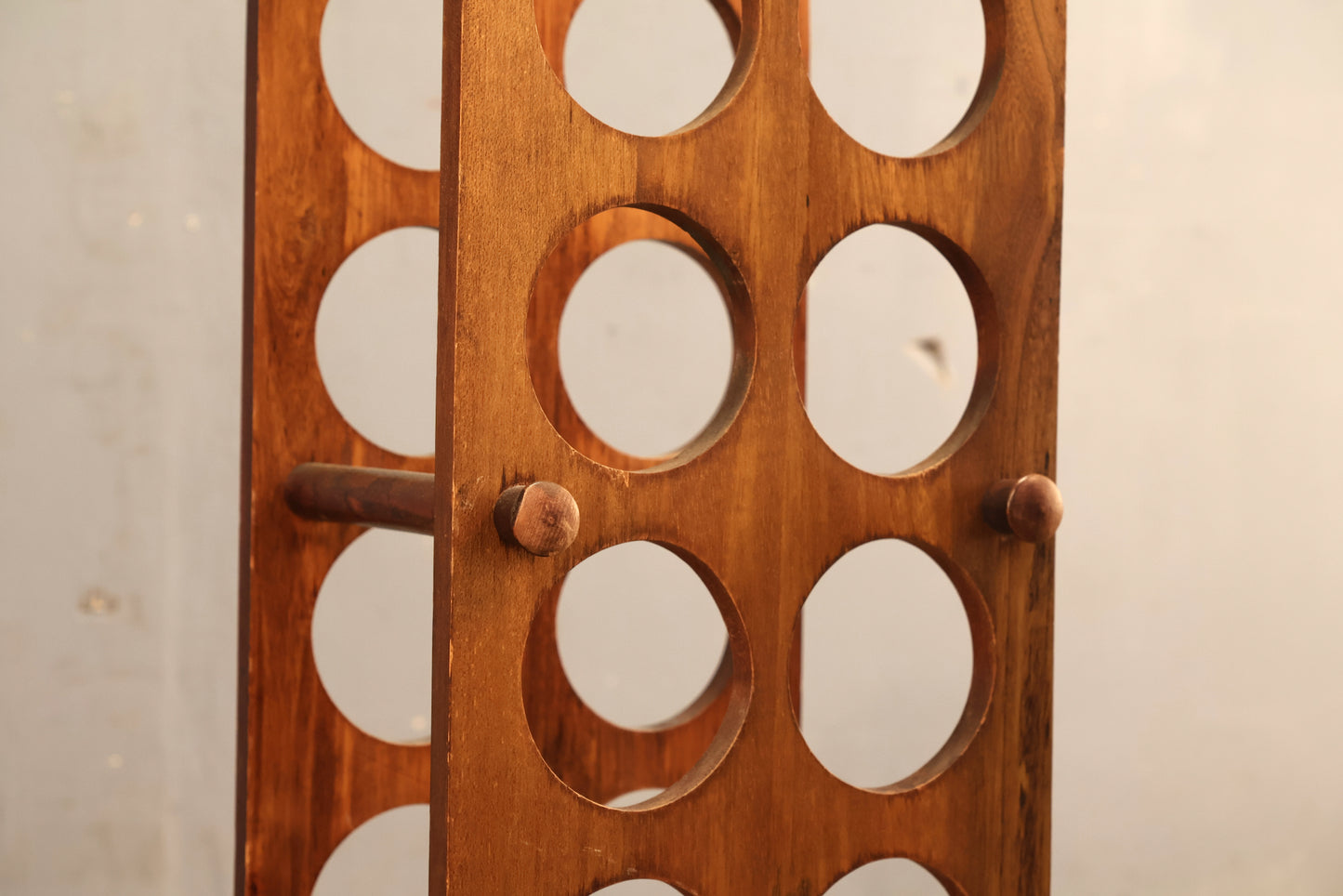 Bottle-Shaped Wine Rack