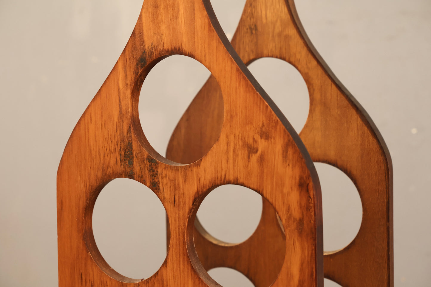 Bottle-Shaped Wine Rack