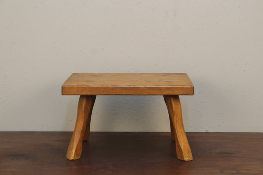 Solid Oak Footstool