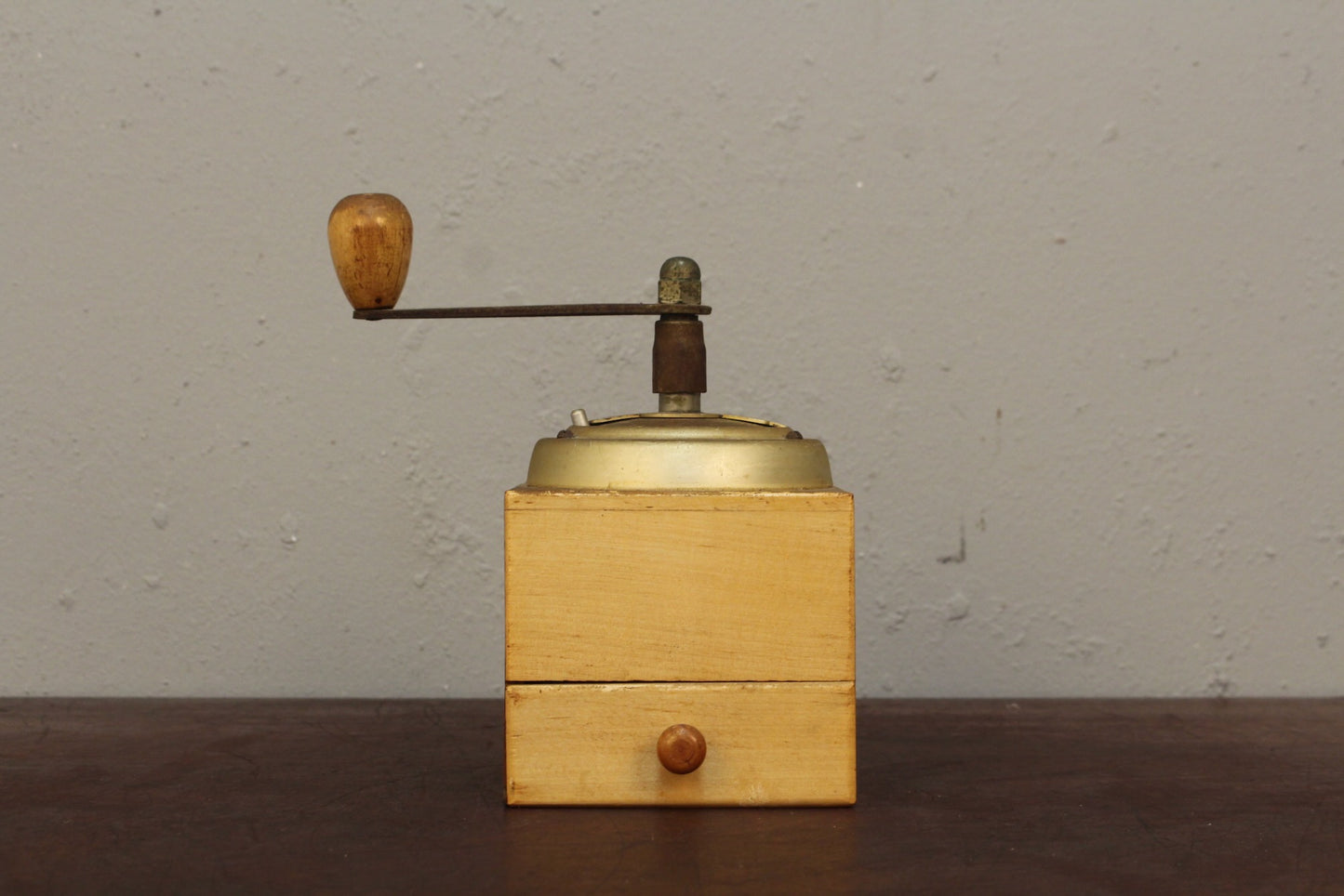 Petite Wooden Coffee Grinder