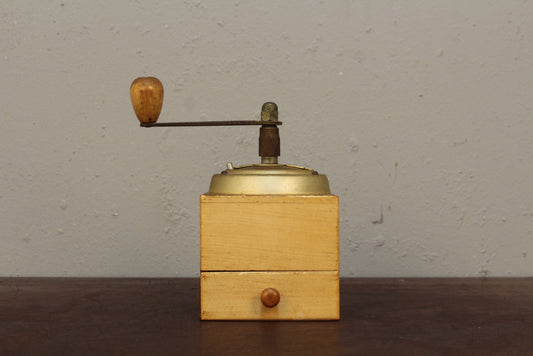 Petite Wooden Coffee Grinder