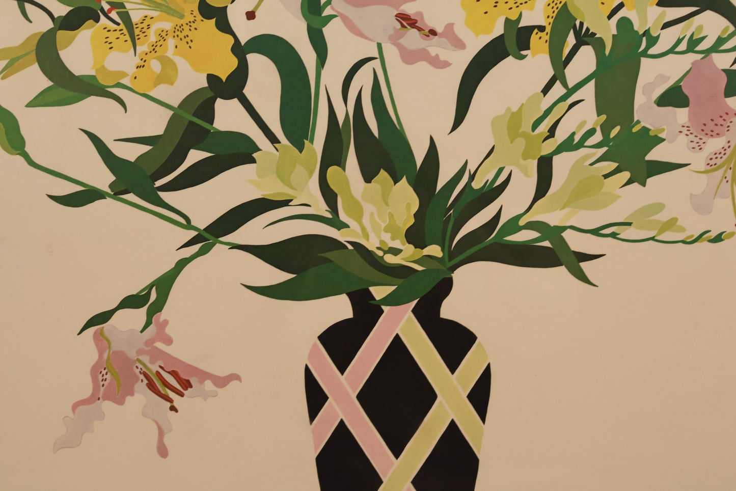 "Lilies" John Lander 1980s Print