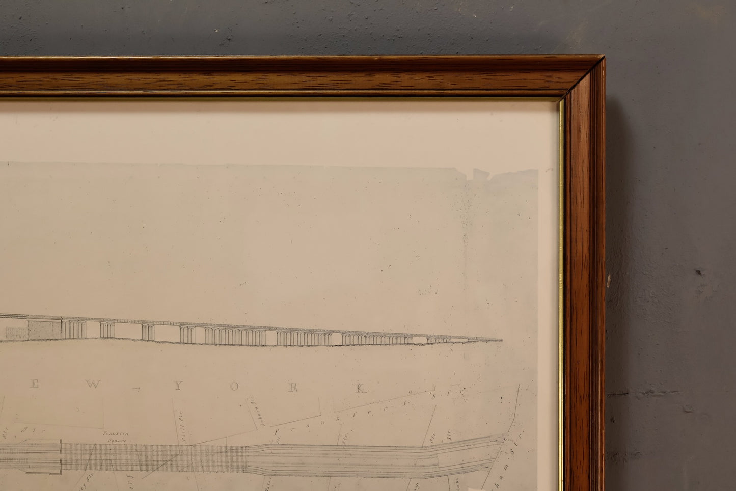 "Building The Brooklyn Bridge: The Original Drawings" Print
