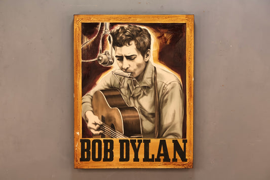 Large "Bob Dylan" Painting