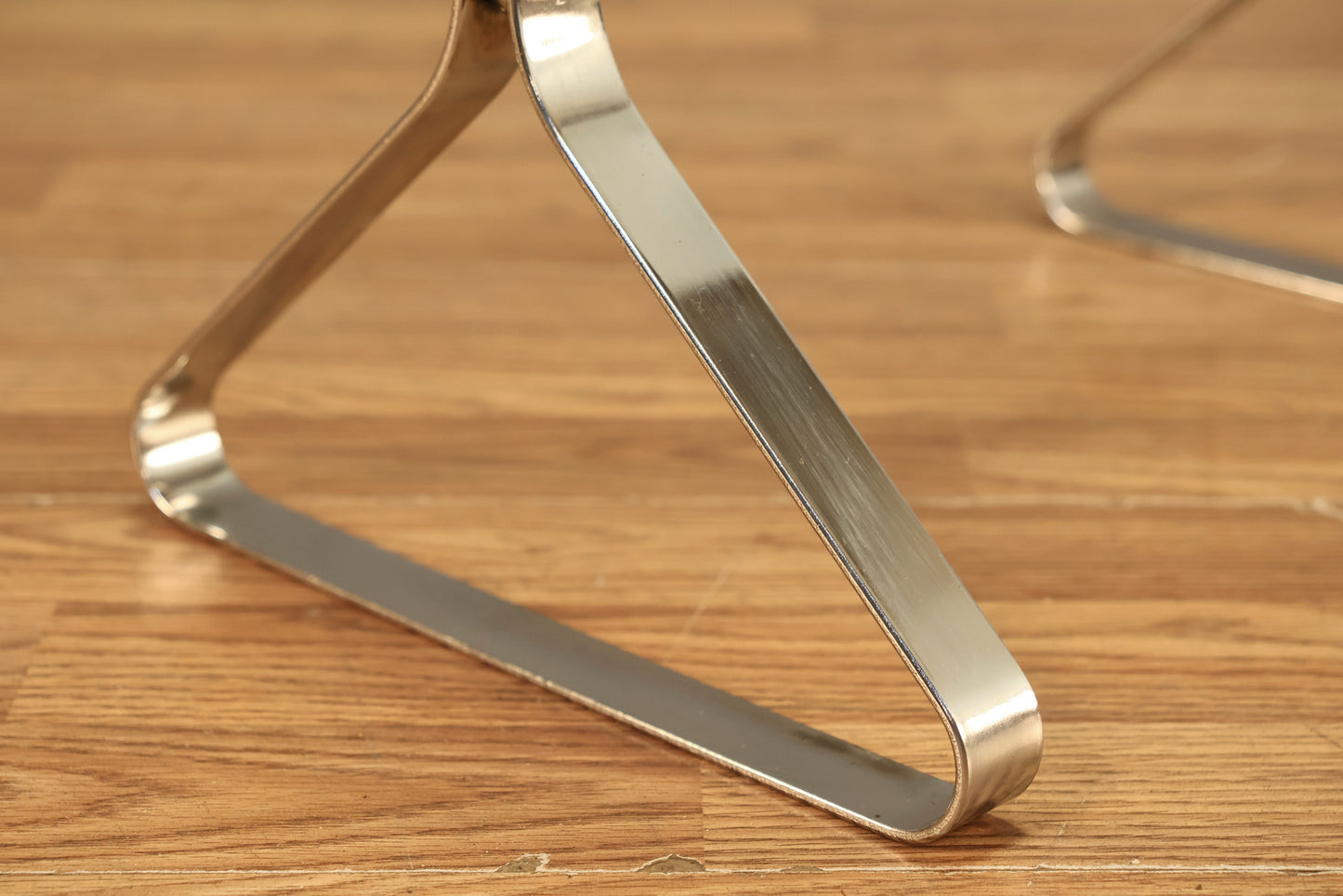 Glass & Chrome Magazine Rack