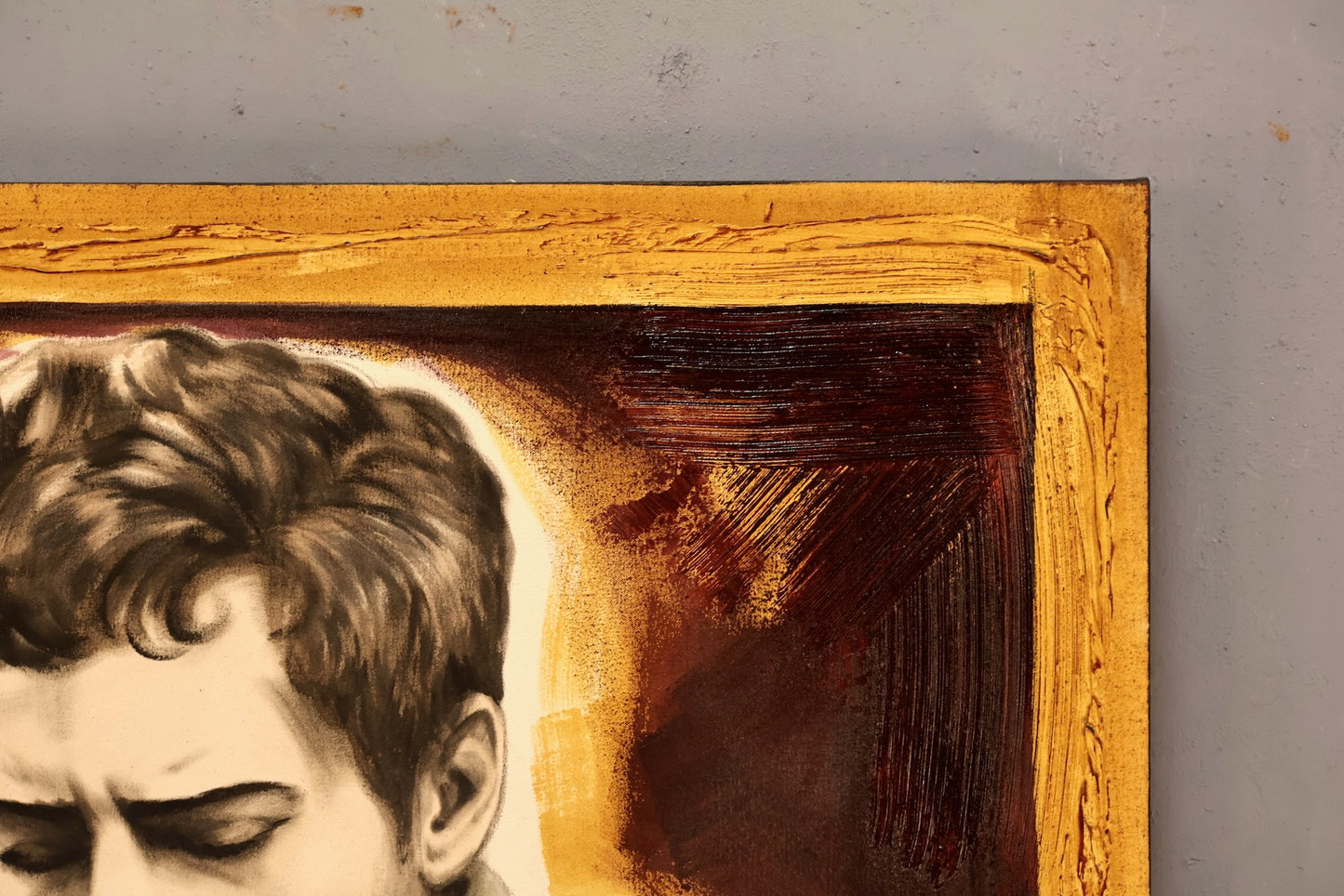 Large "Bob Dylan" Painting - ONLINE ONLY