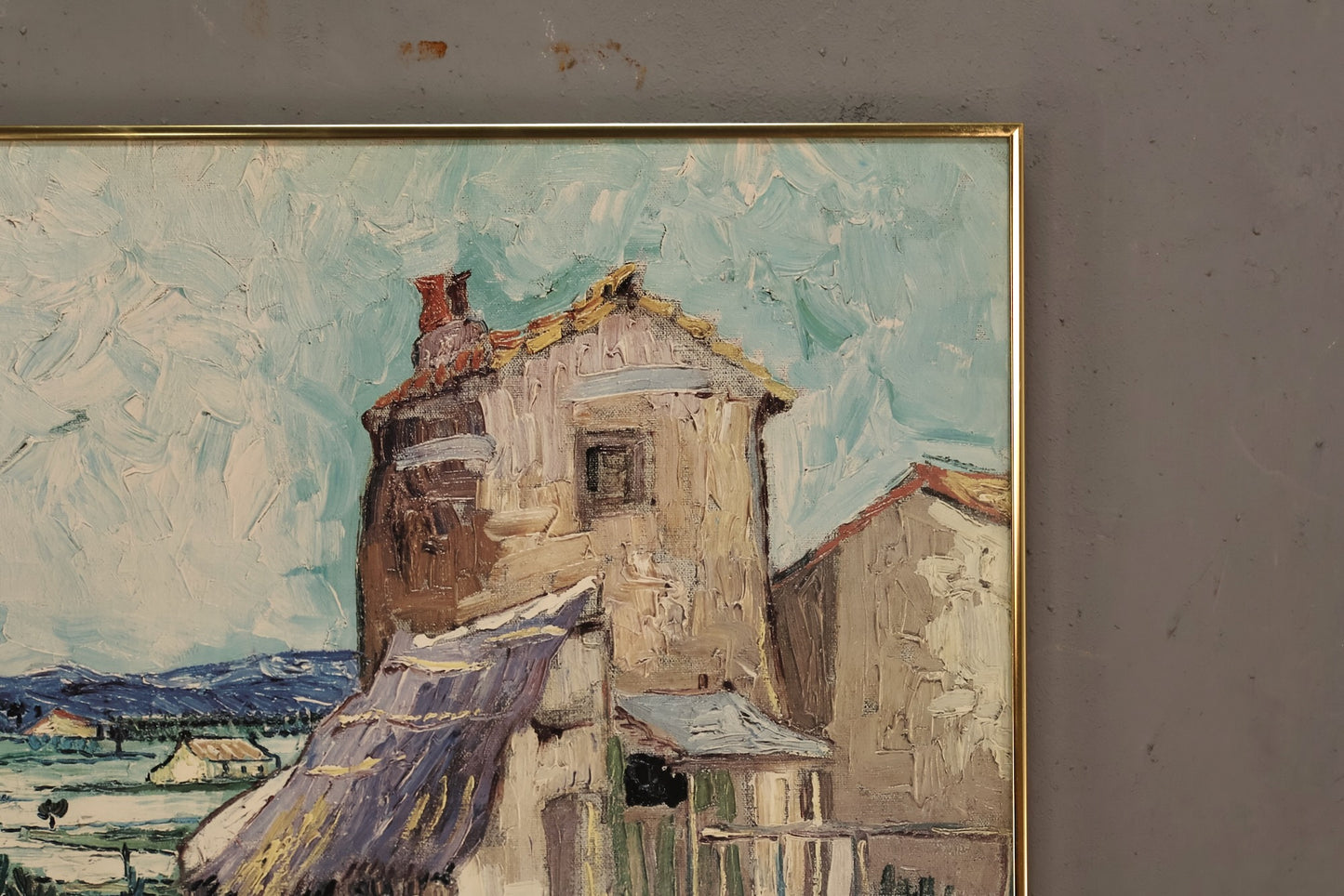 "The Old Mill" Vincent Van Gogh Print