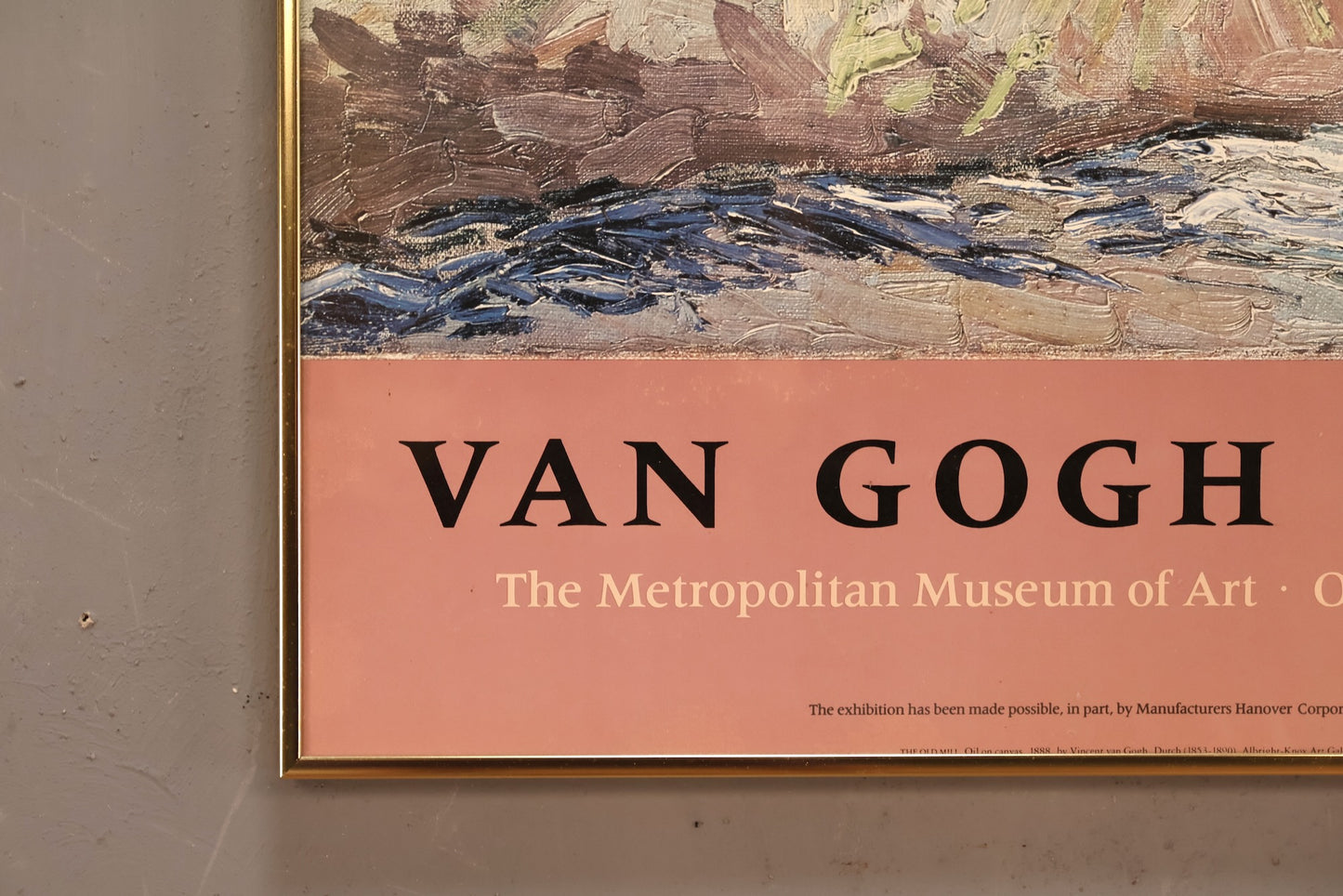 "The Old Mill" Vincent Van Gogh Print