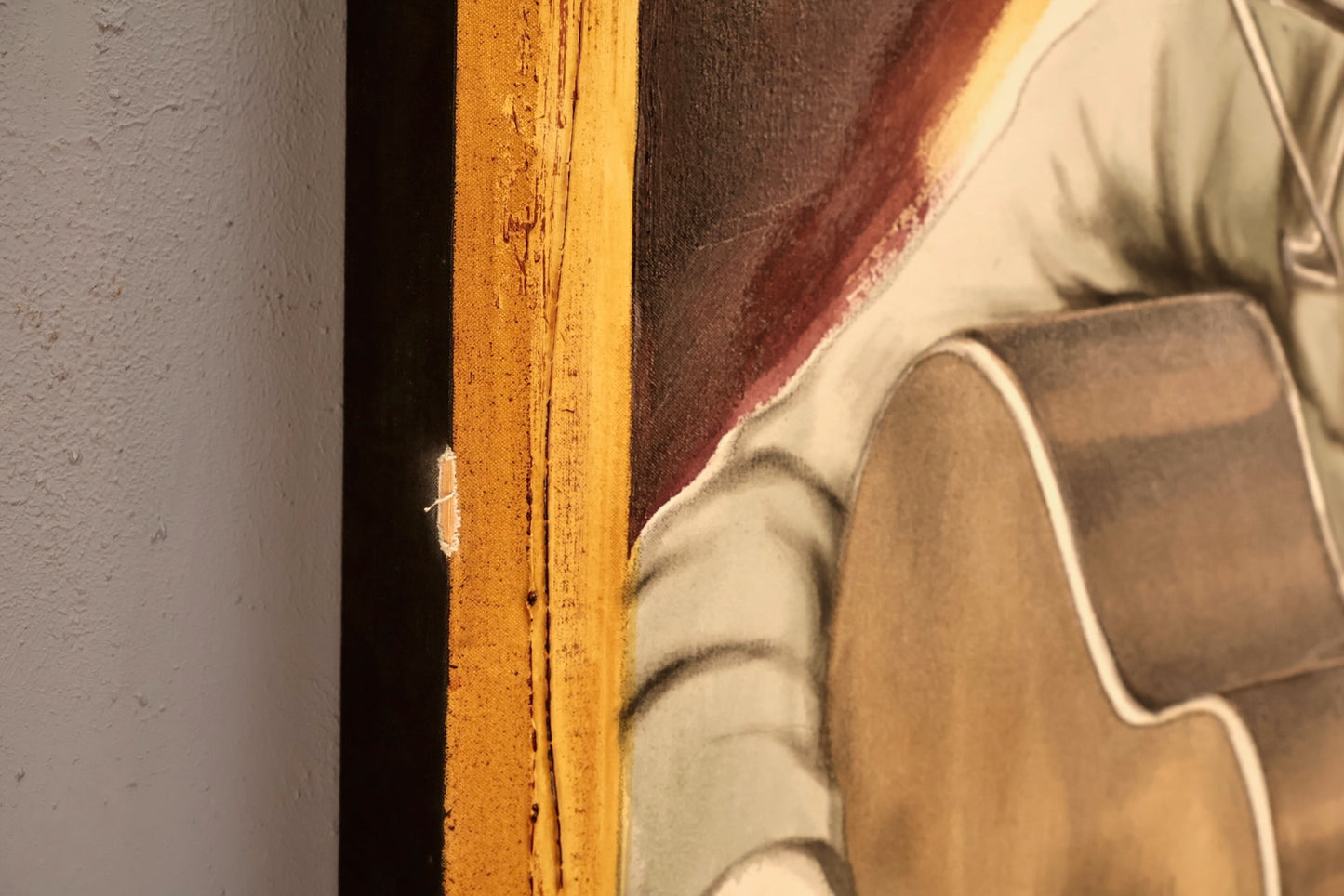 Large "Bob Dylan" Painting - ONLINE ONLY