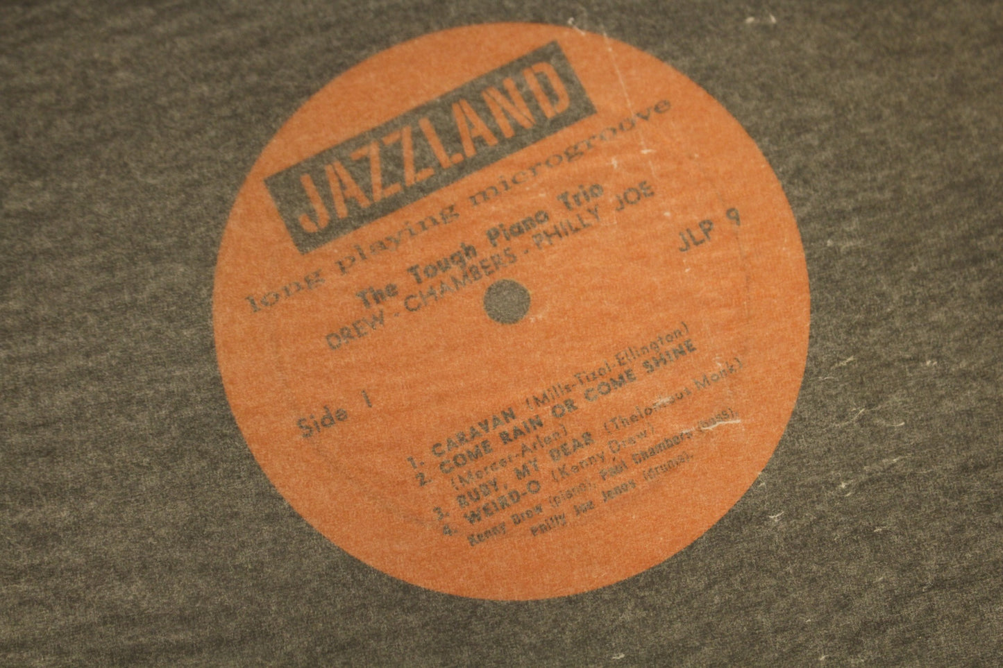 Kenny Drew "Tough Piano Trio" 1960 LP