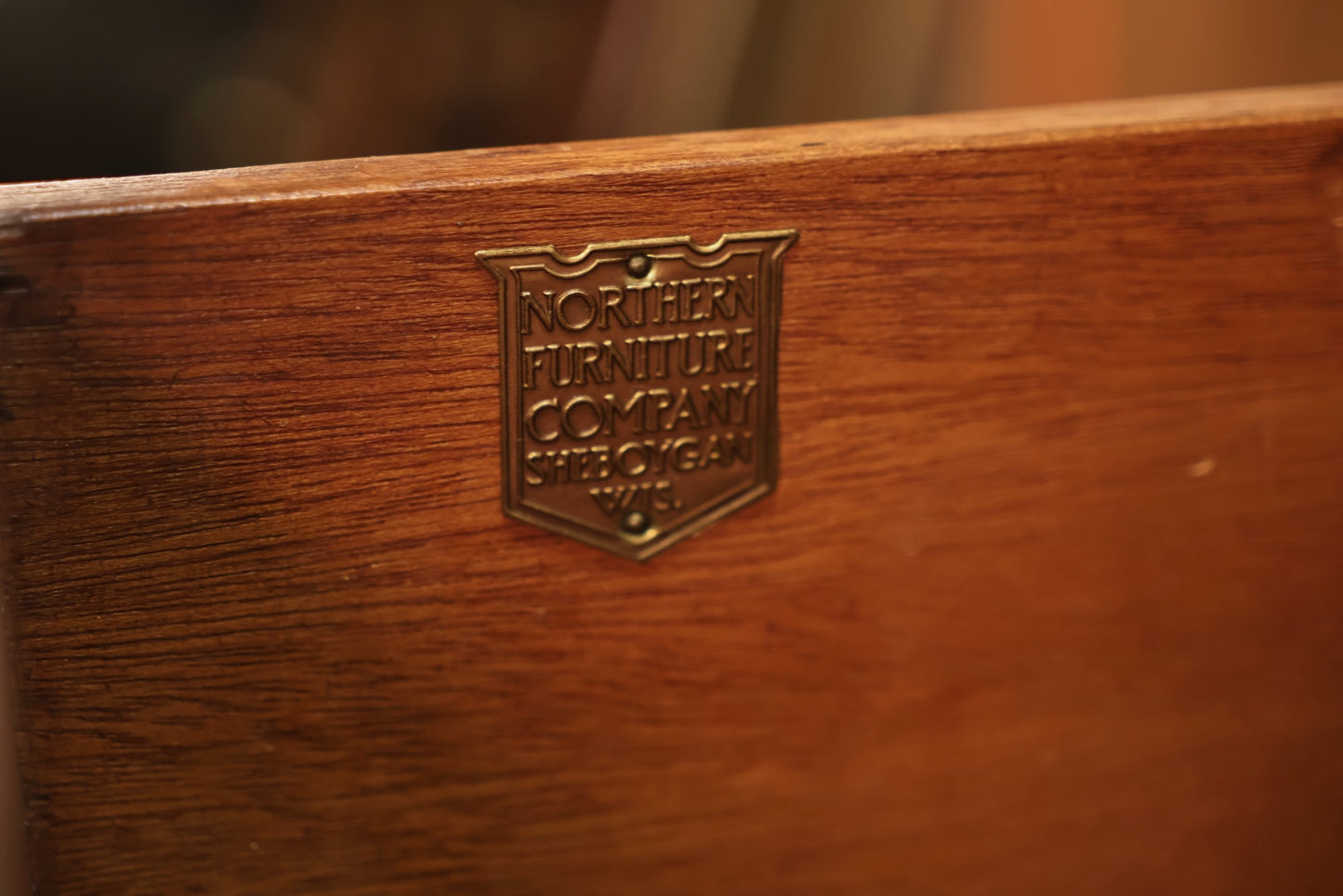 1950s Mahogany 3-Drawer Dresser