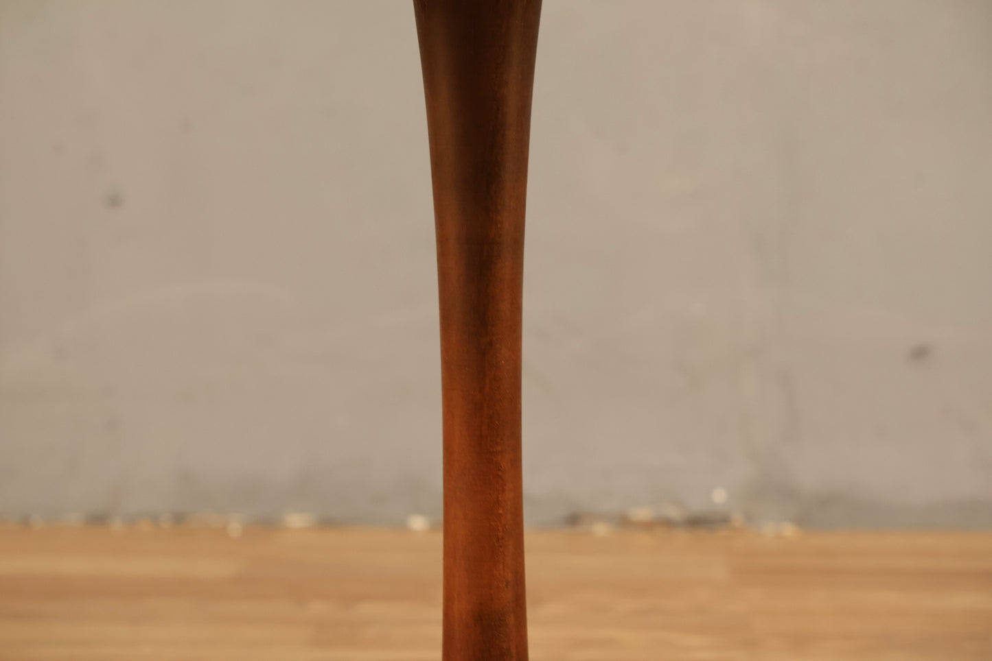 Petite Walnut & Laminate Side Table