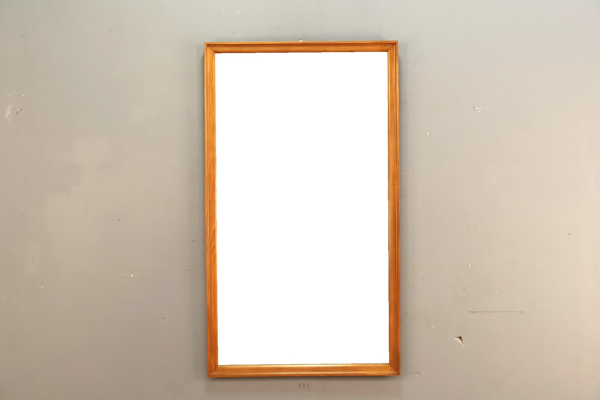 Large Mid Century Walnut Mirror - ONLINE ONLY – Furnish Green