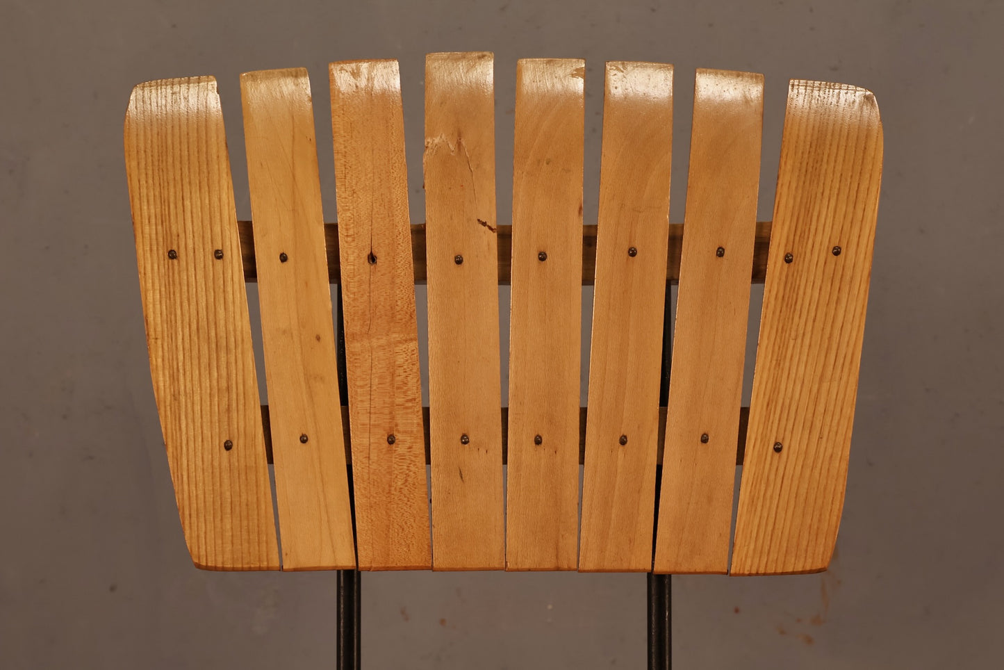 Umanoff-Style Slatted Bar Stool - ONLINE ONLY