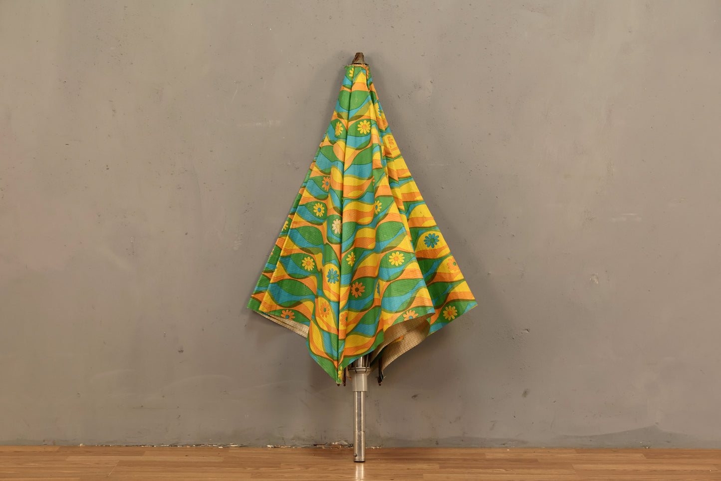 Groovy Floral Outdoor Umbrella