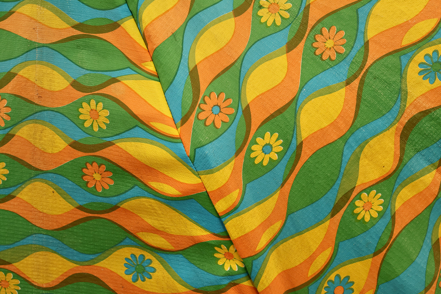 Groovy Floral Outdoor Umbrella