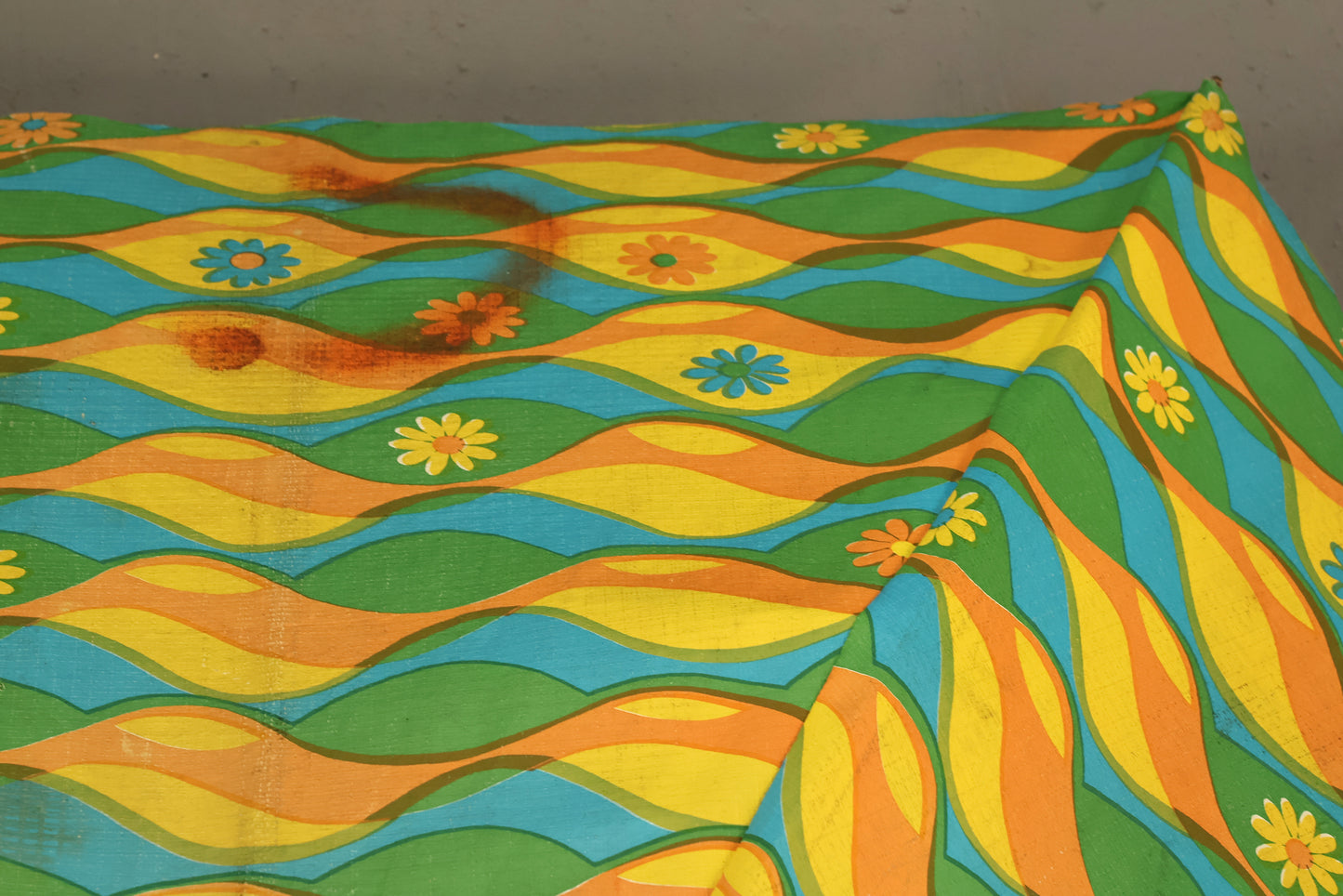 Groovy Floral Outdoor Umbrella