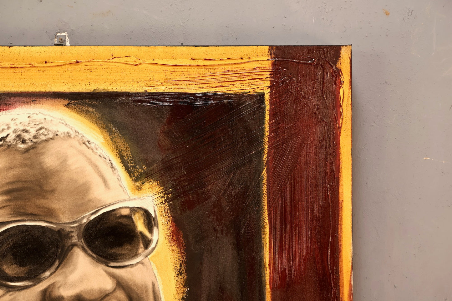 Large "Ray Charles Painting - ONLINE ONLY