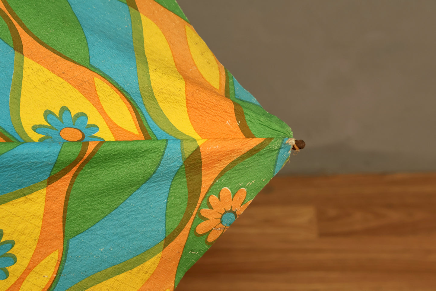 Groovy Floral Outdoor Umbrella