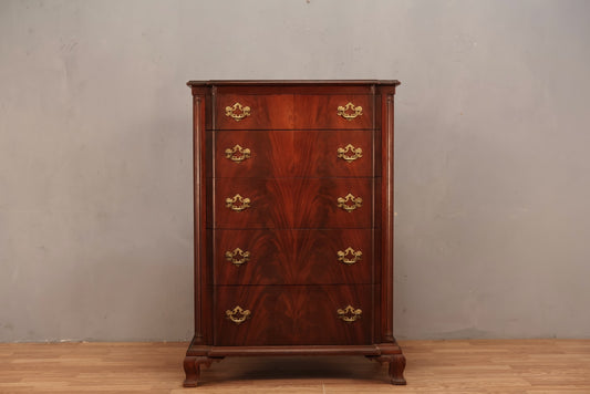 1950s Mahogany 5-Drawer Dresser
