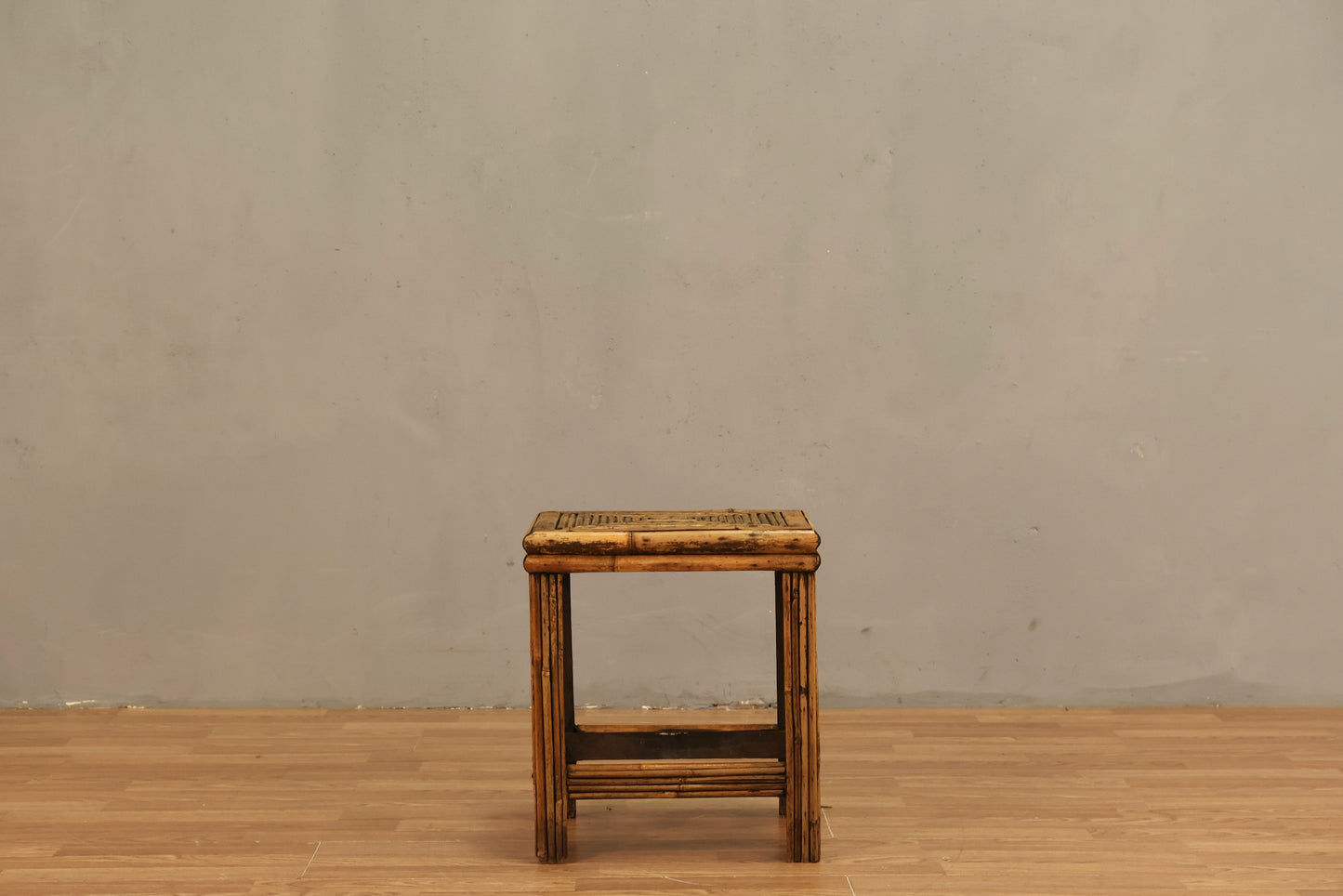 Small Bamboo Side Table