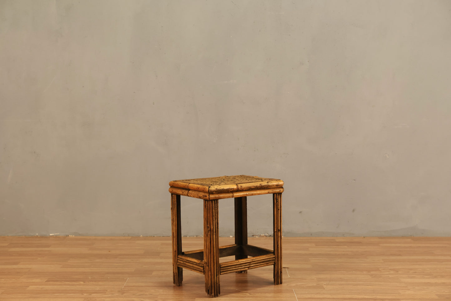 Small Bamboo Side Table