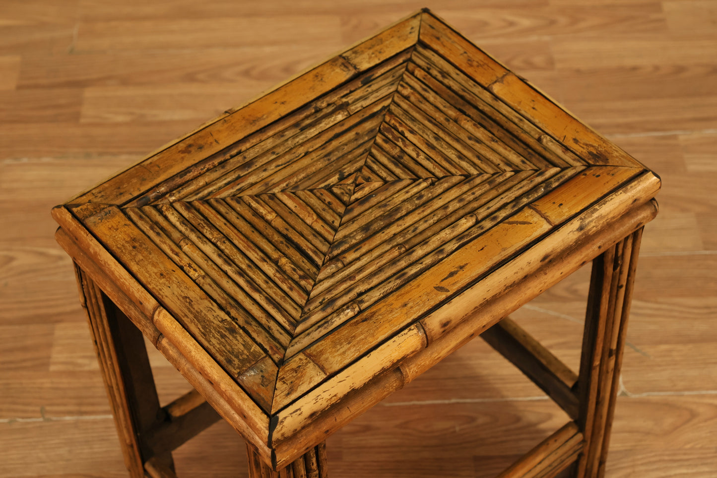 Small Bamboo Side Table