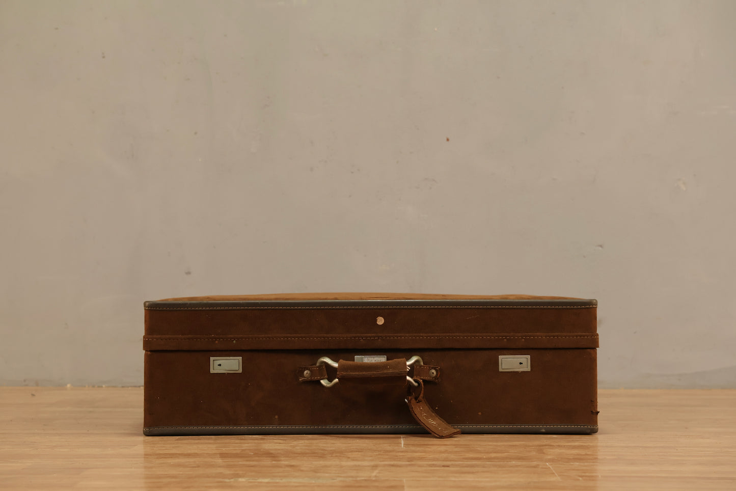 Hartmann for Halston Suede Suitcase