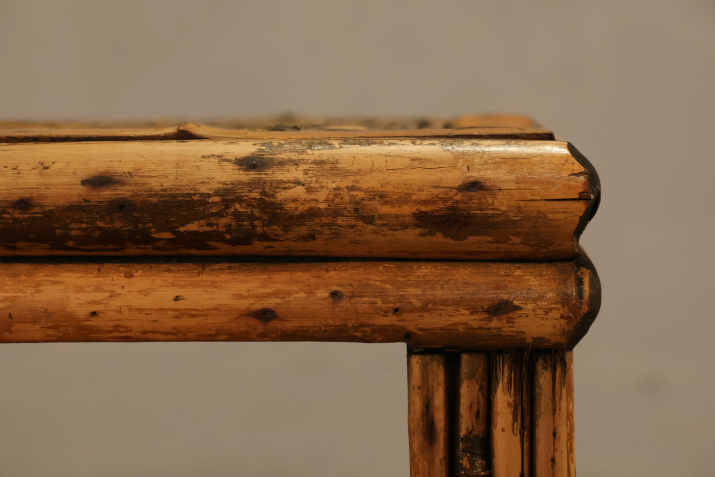 Small Bamboo Side Table