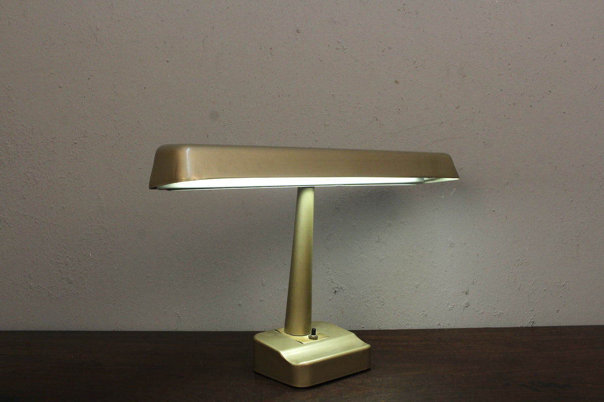 Deco Industrial Gold Desk Lamp