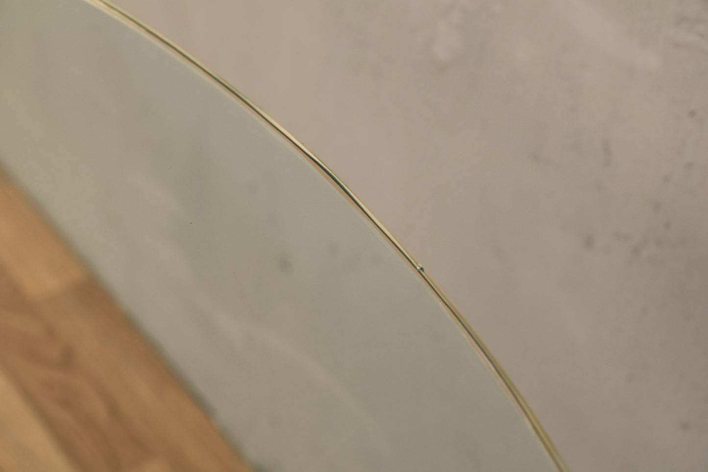 Woodard Spun Fiberglass & Glass Dining Table - ONLINE ONLY