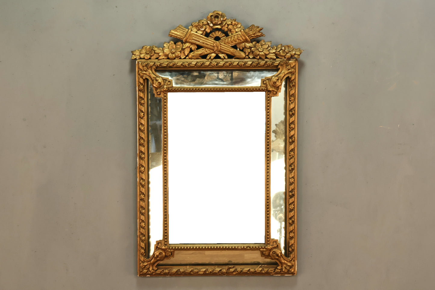 Louis XV-Style Beveled Mirror
