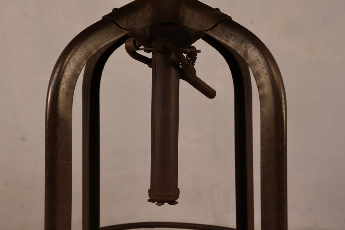 Uhl Industrial Steel Swivel Stool