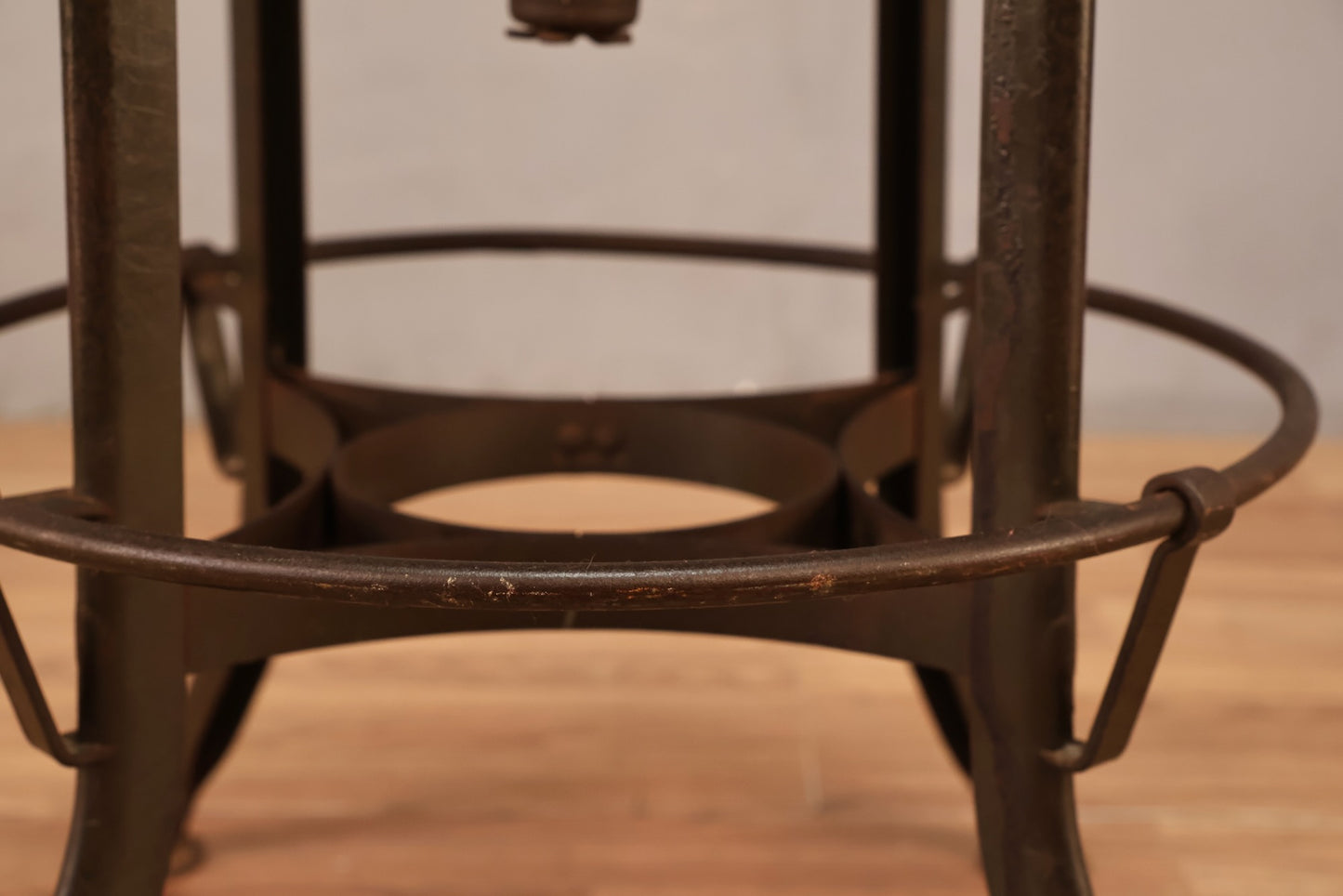 Uhl Industrial Steel Swivel Stool