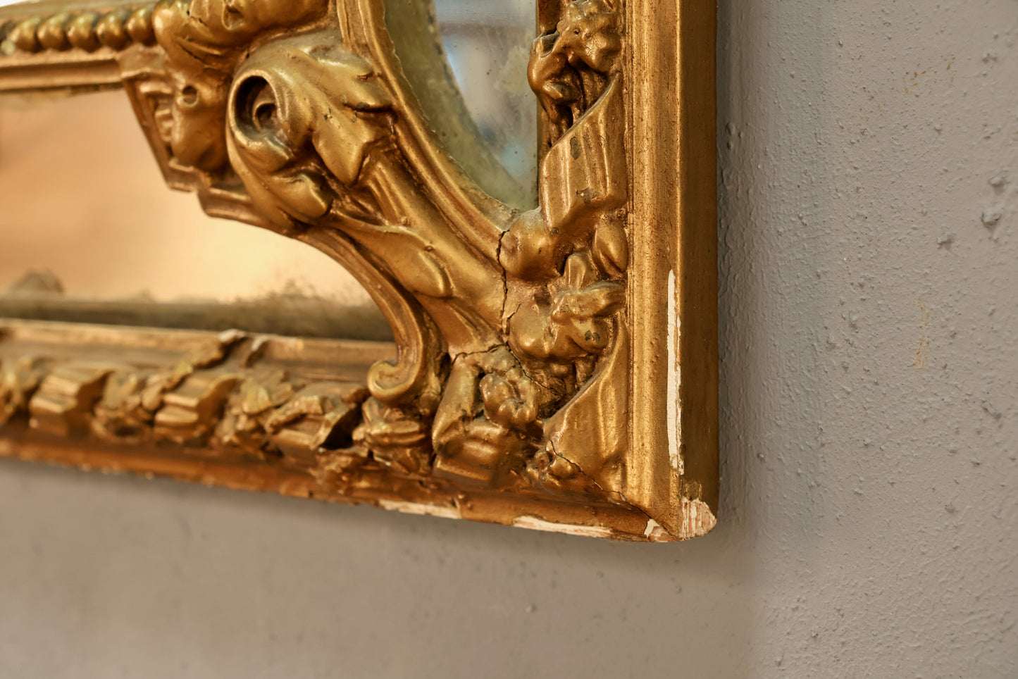 Louis XV-Style Beveled Mirror