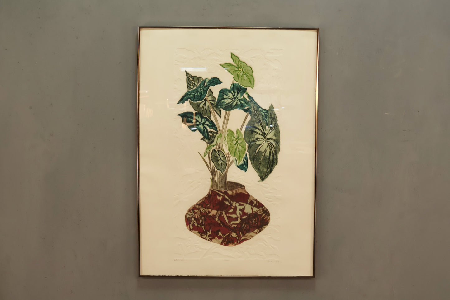 "Mosaic" Jonna White Etching