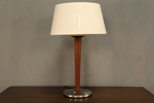 Gerald Thurston Teak & Steel Table Lamp