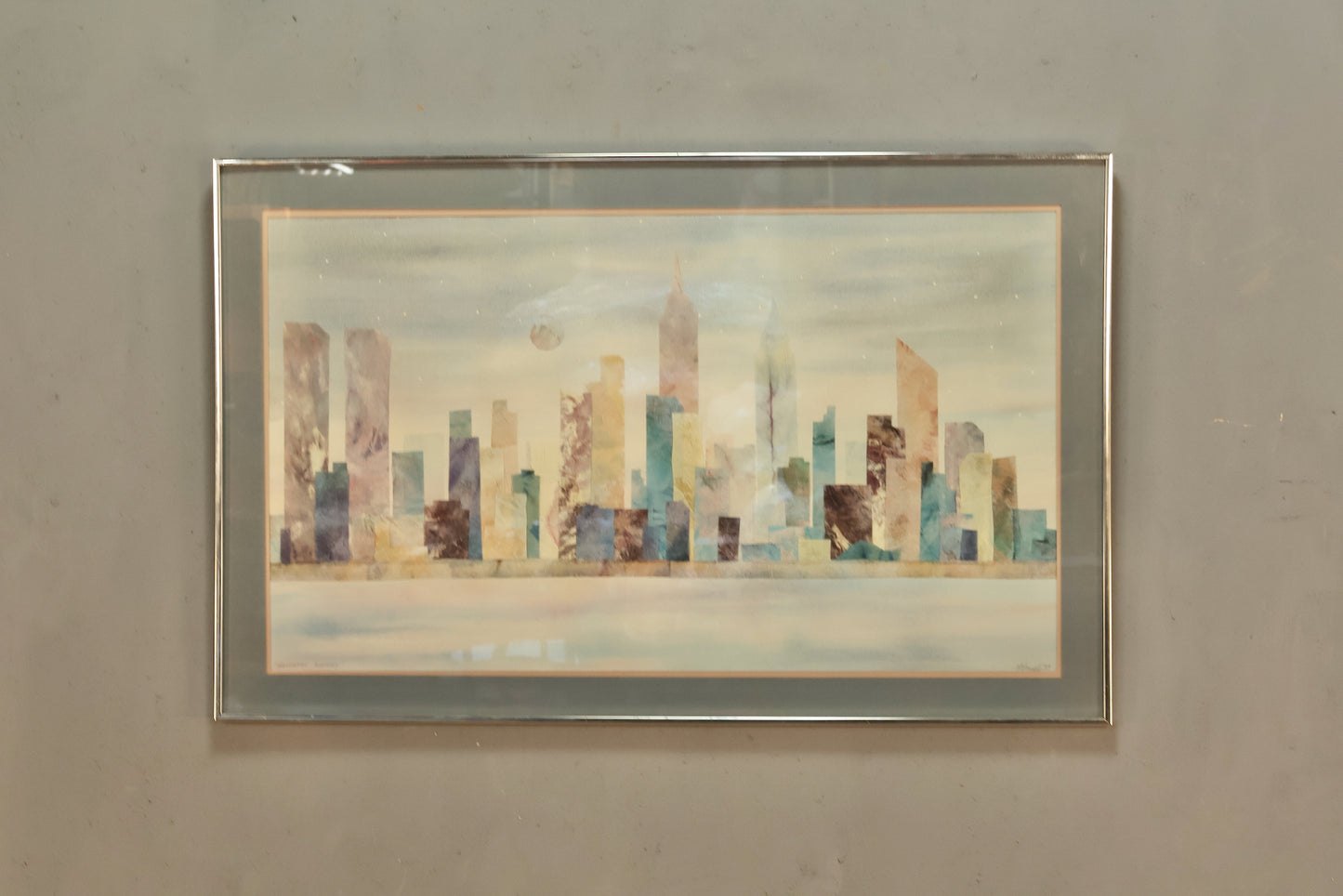 "Manhattan Rhapsody" Lithograph