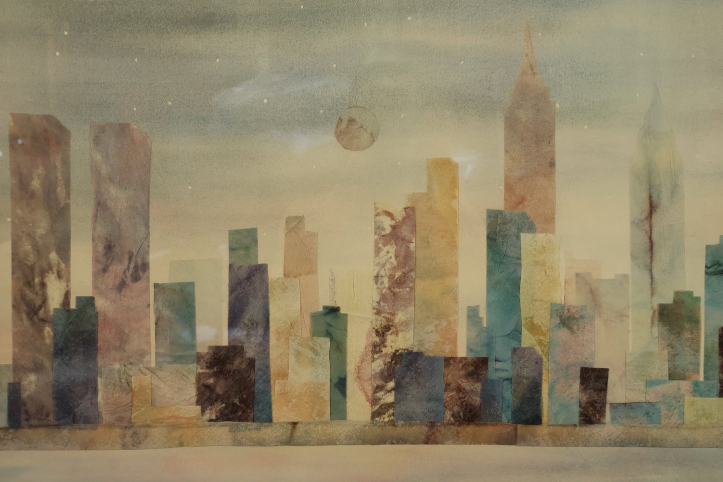 "Manhattan Rhapsody" Lithograph