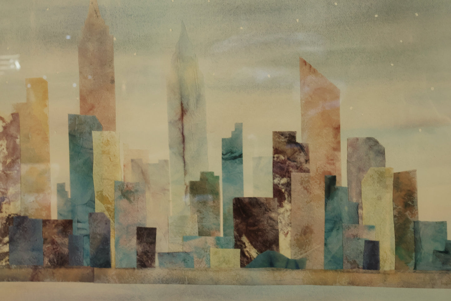 "Manhattan Rhapsody" Lithograph