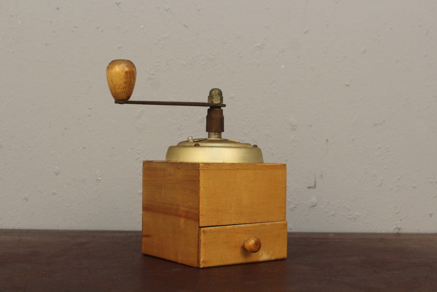 Petite Wooden Coffee Grinder