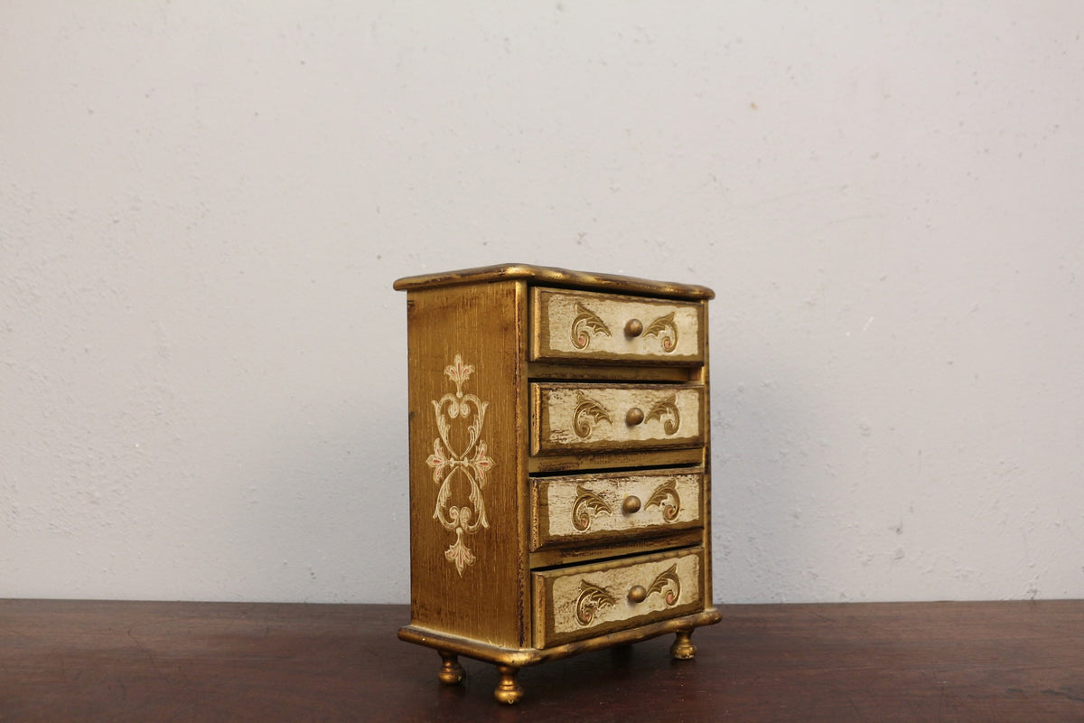Florentine 4-Drawer Musical Jewelry Box
