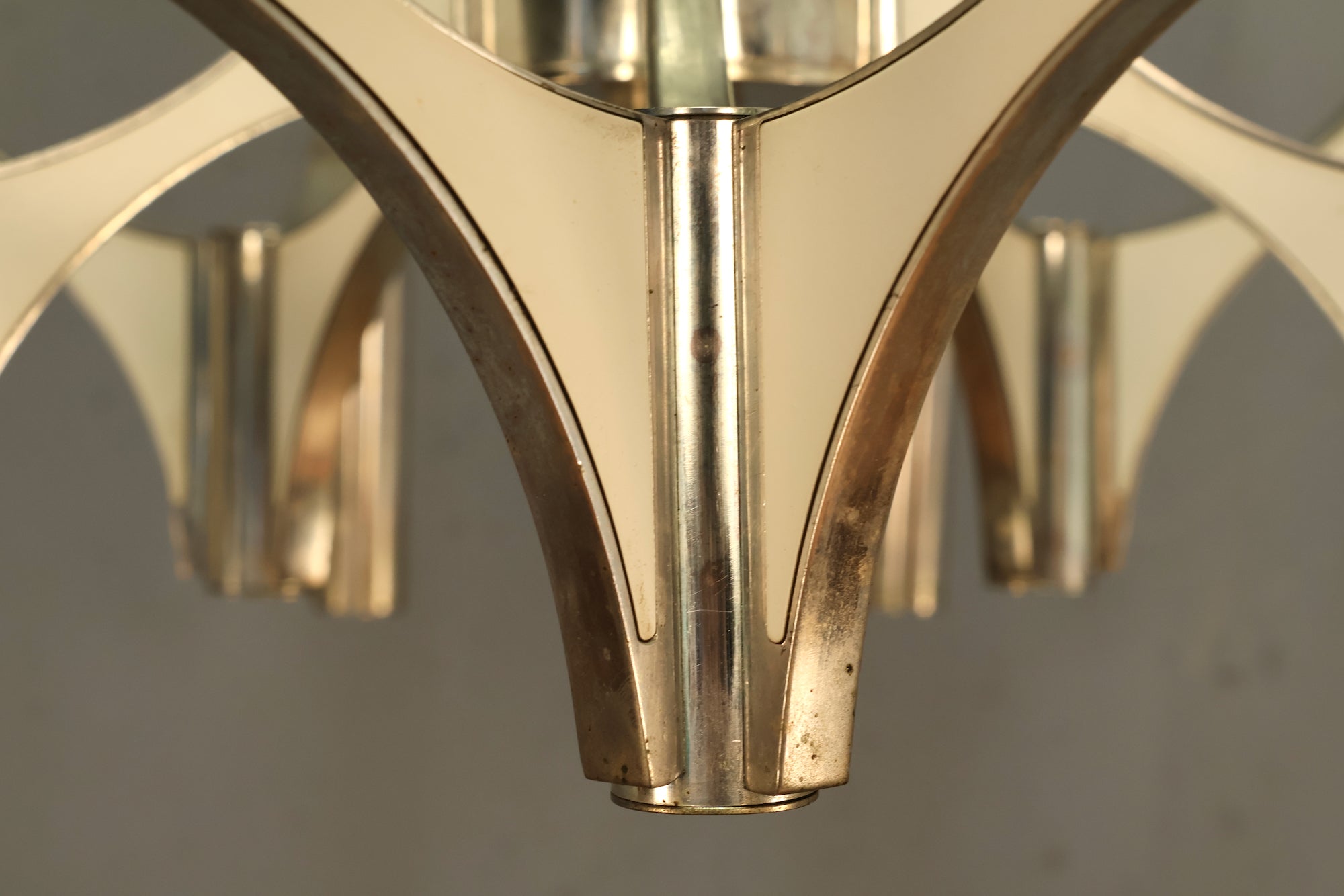 1970s Gaetano Sciolari Orbit Chandelier - ONLINE ONLY – Furnish Green