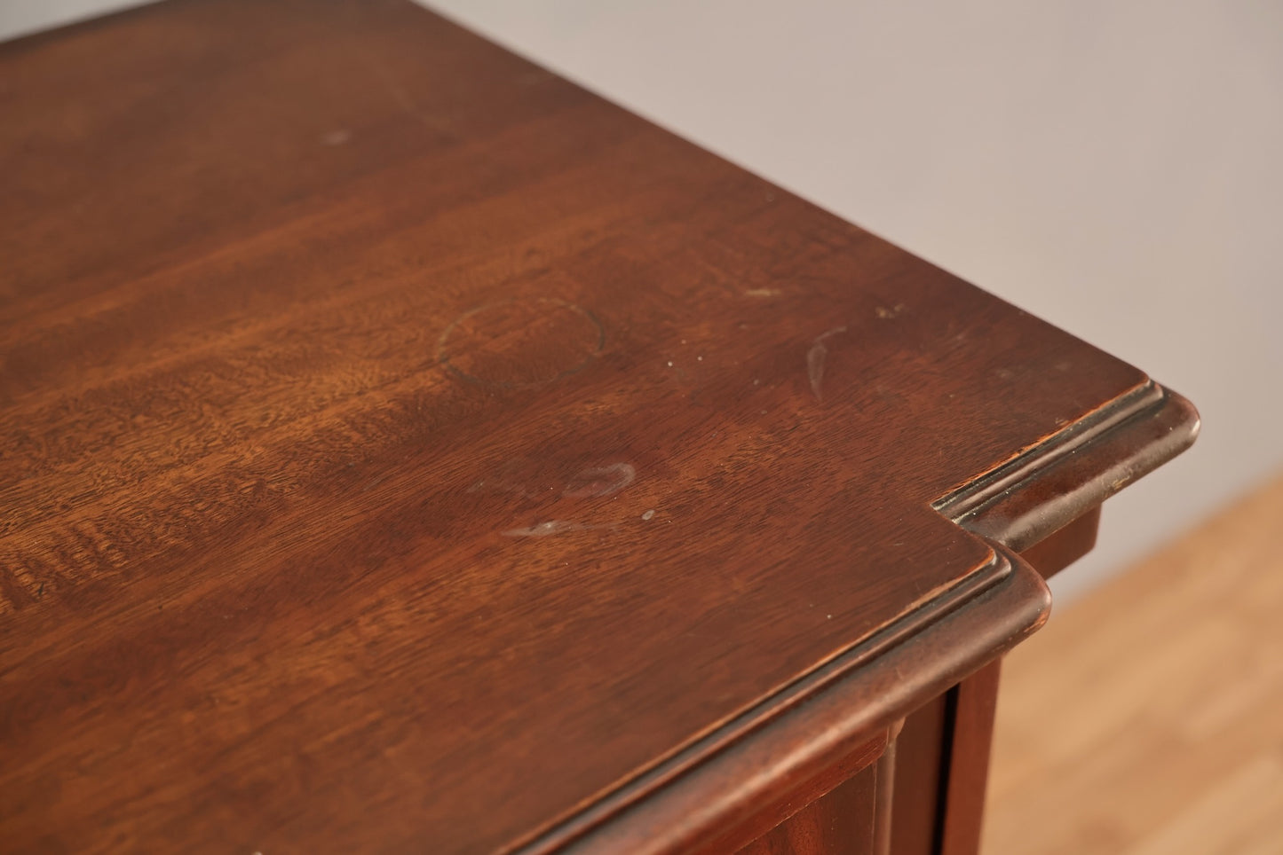 1950s Mahogany 5-Drawer Dresser