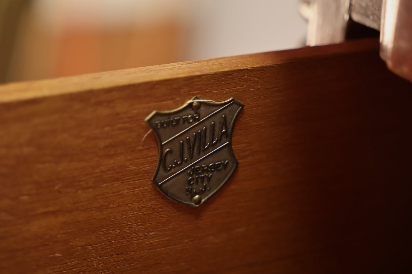 1950s Mahogany 5-Drawer Dresser