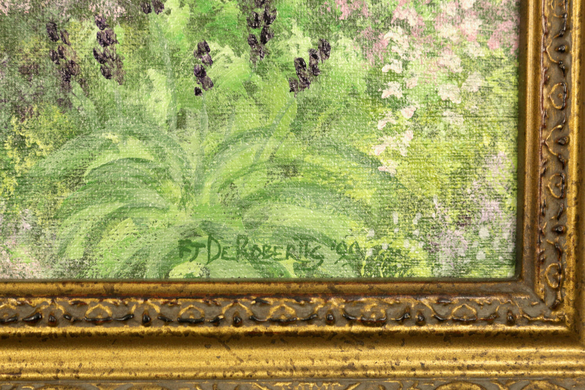 Small "An Obscure Garden" Painting