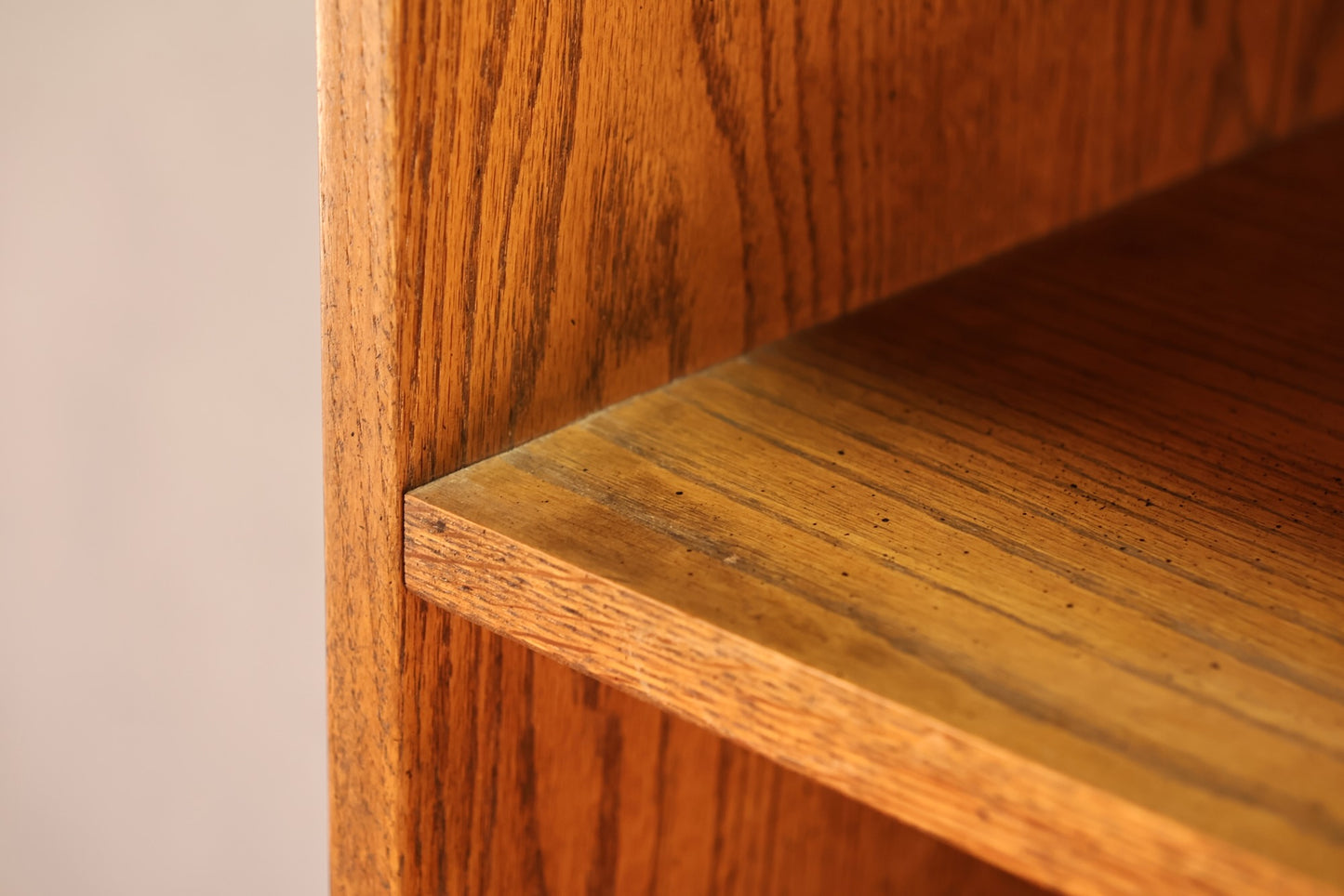 Oak & Woven 2-Door Wall Unit - ONLINE ONLY
