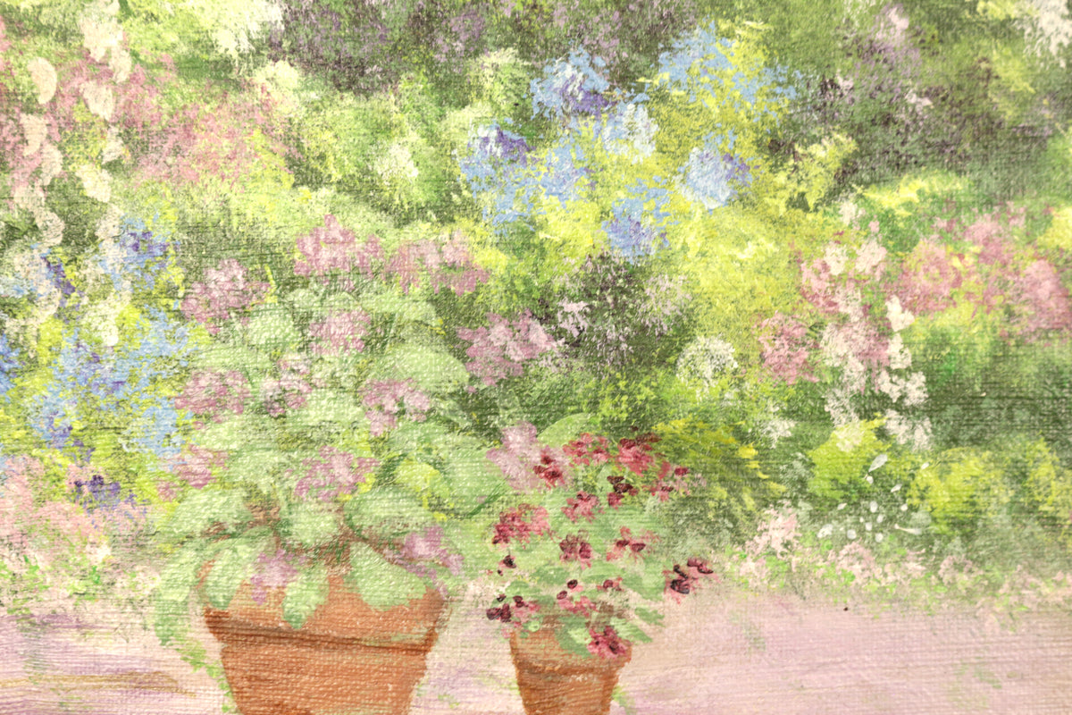 Small "An Obscure Garden" Painting