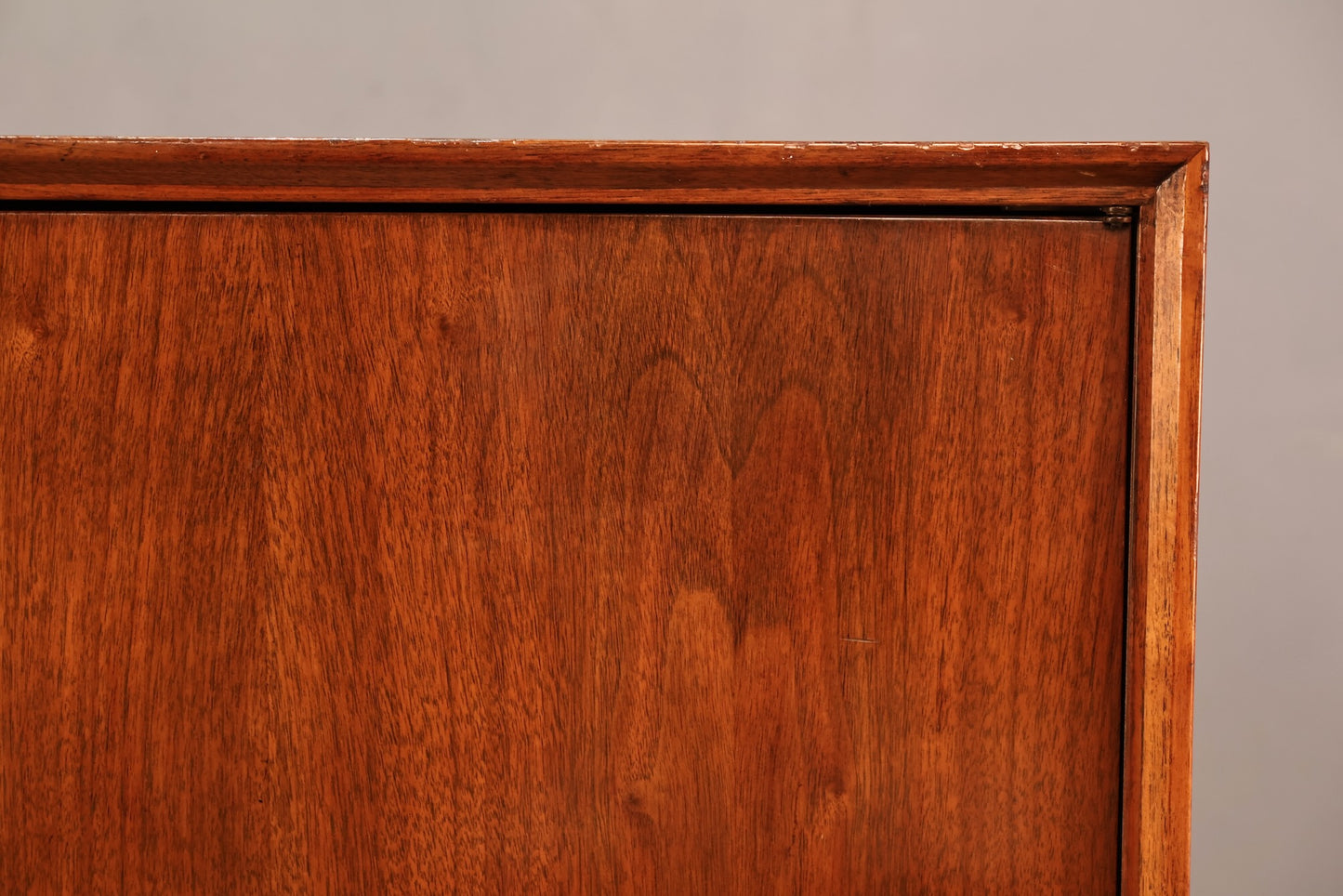 Mid Century Tambour-Door Credenza