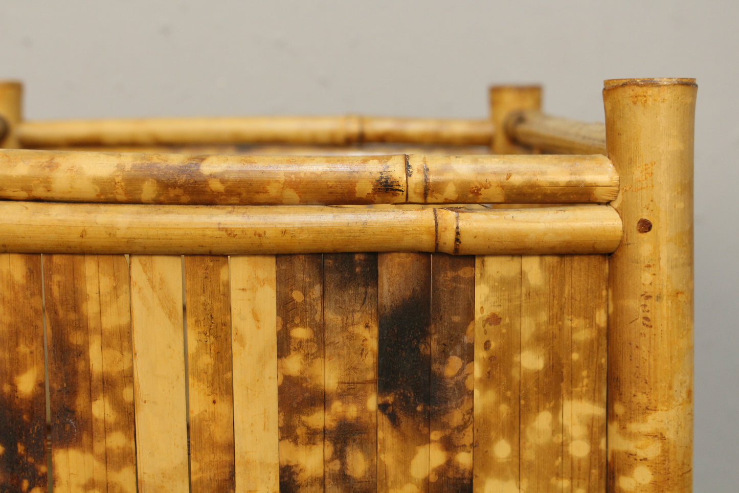 Square Tortoise Bamboo Planter
